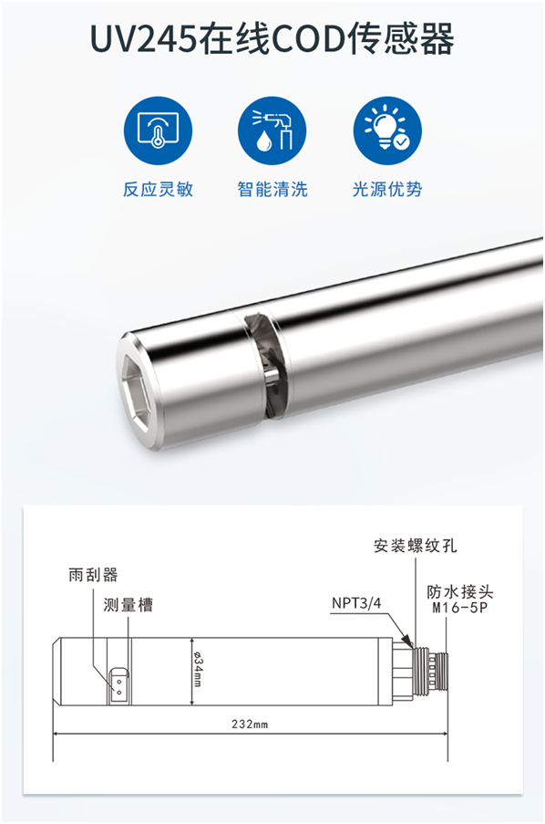 在线COD传感器-COD数字电极LH-DC18(图2)