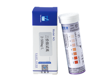 陆恒二价铁检测试纸 2-500 mg/L(图1)