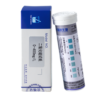 陆恒二氧化硫检测试纸 0-400 mg/L(图1)