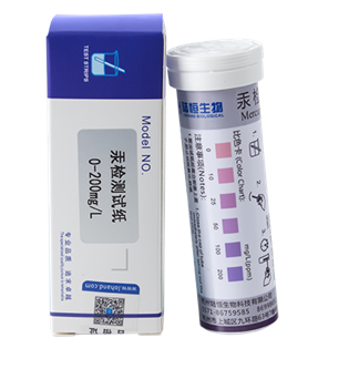 陆恒汞检测试纸 0-200 mg/L(图1)