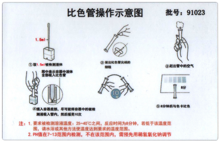 陆恒生物氨氮比色管 0-10 mg/L(图2)