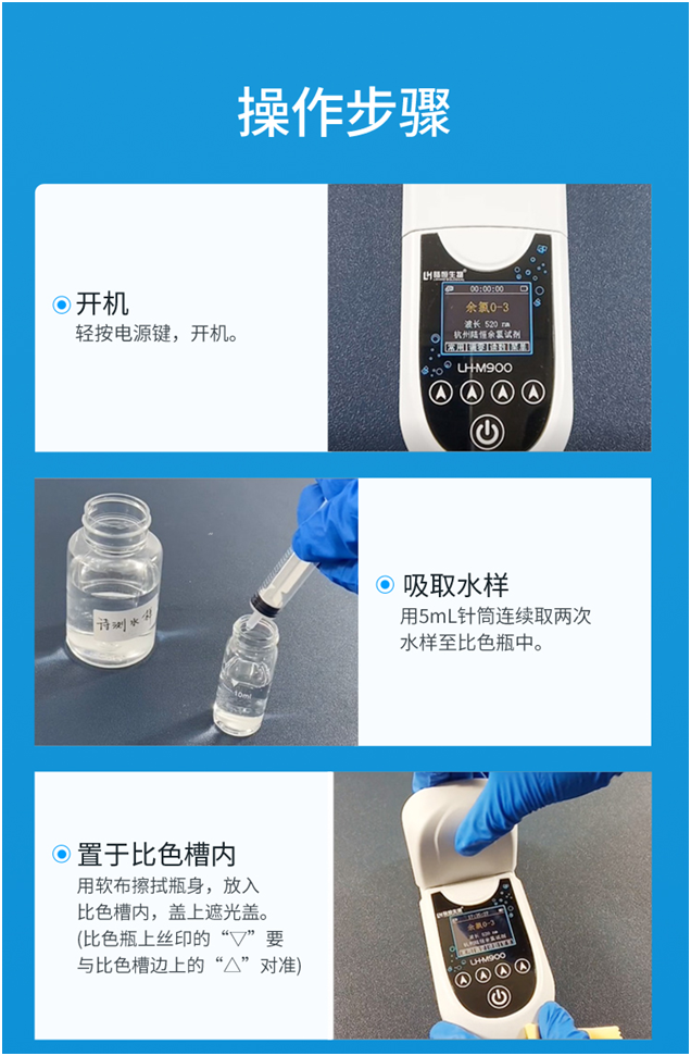 陆恒多参数便携式水质检测仪 LH-M900（22项）(图5)