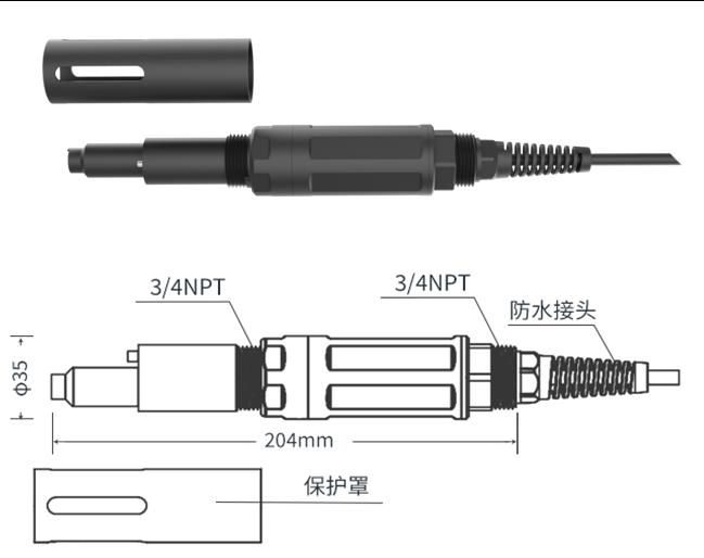 陆恒在线溶解氧监测仪 LH-D6901+LH-DO59(图2) 陆恒在线溶解氧监测仪 LH-D6901+LH-DO59(图2)